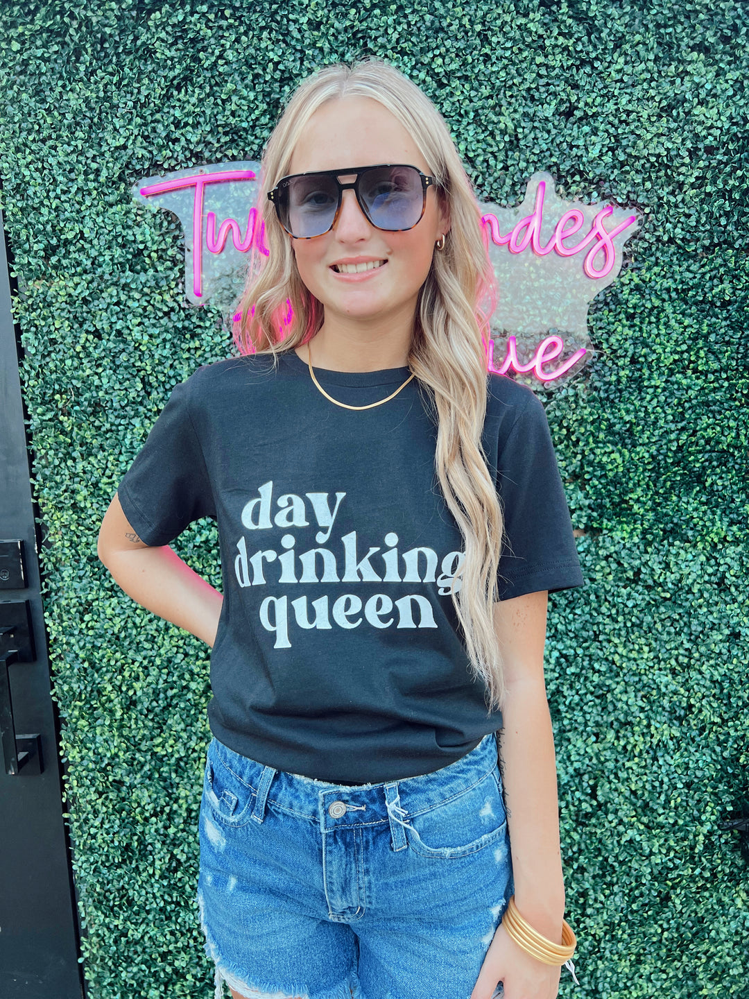 Day Drinking Queen Graphic Tee