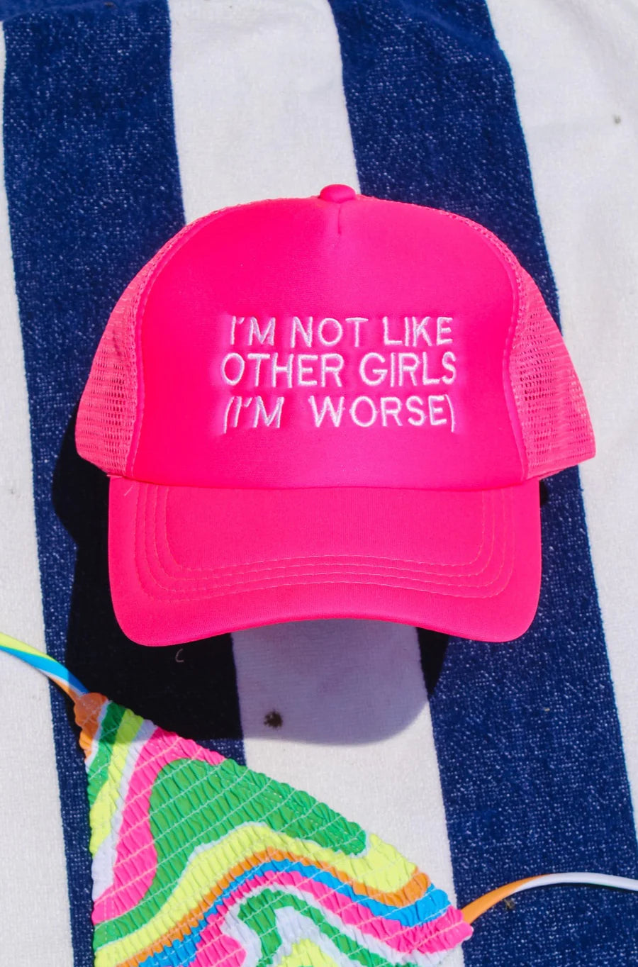 "I'm Not Like Other Girls" Trucker Hat