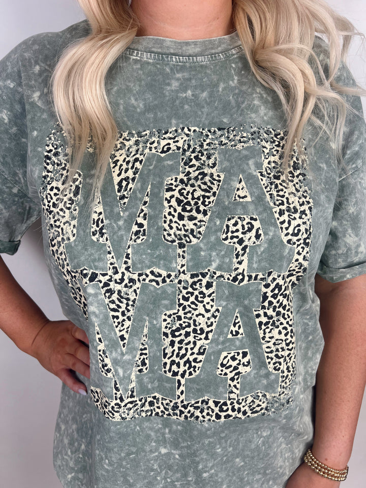 Cheetah Mama Graphic Tee