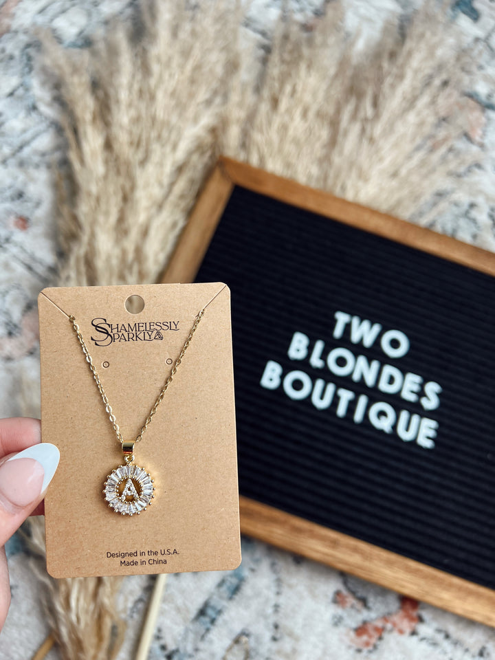 Initial Necklace